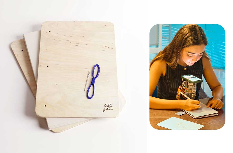 Defter Kapak Tasarımı ve Koptik Dikiş