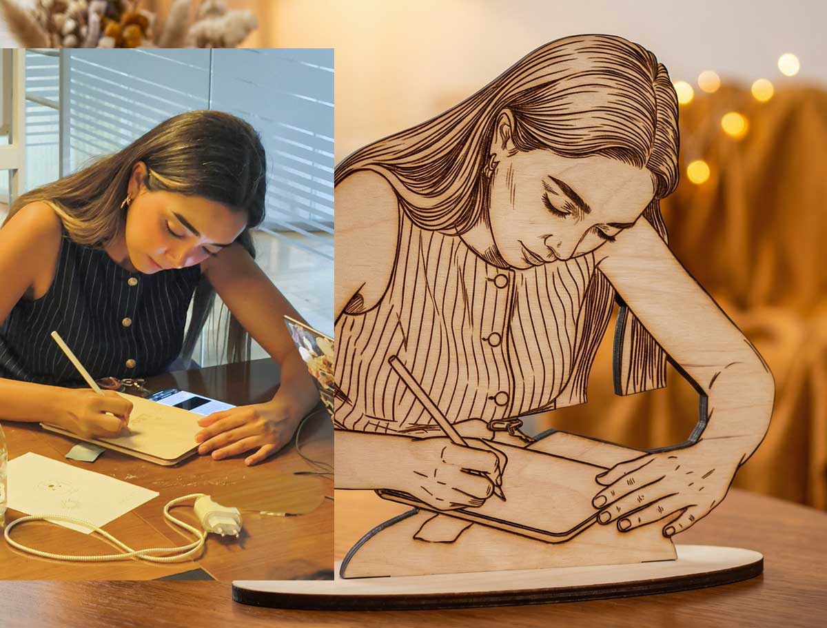 Fotoğraftan çizime dönüşüm süreci