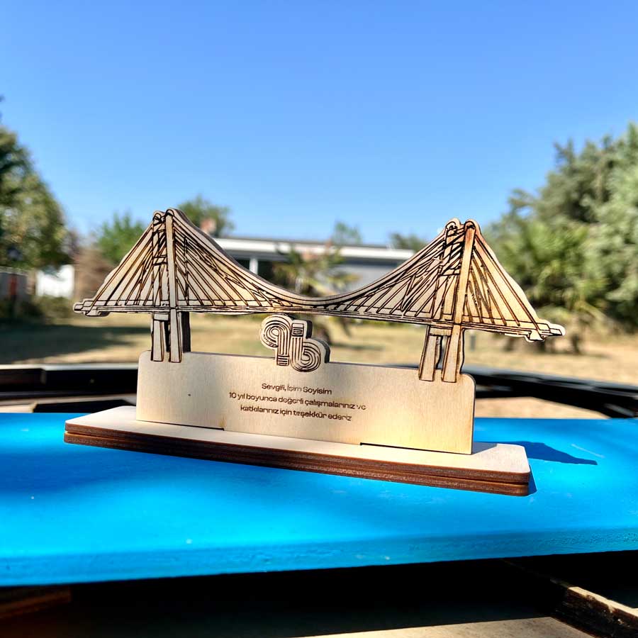 Özel Ahşap Şekilli Ödüller 2