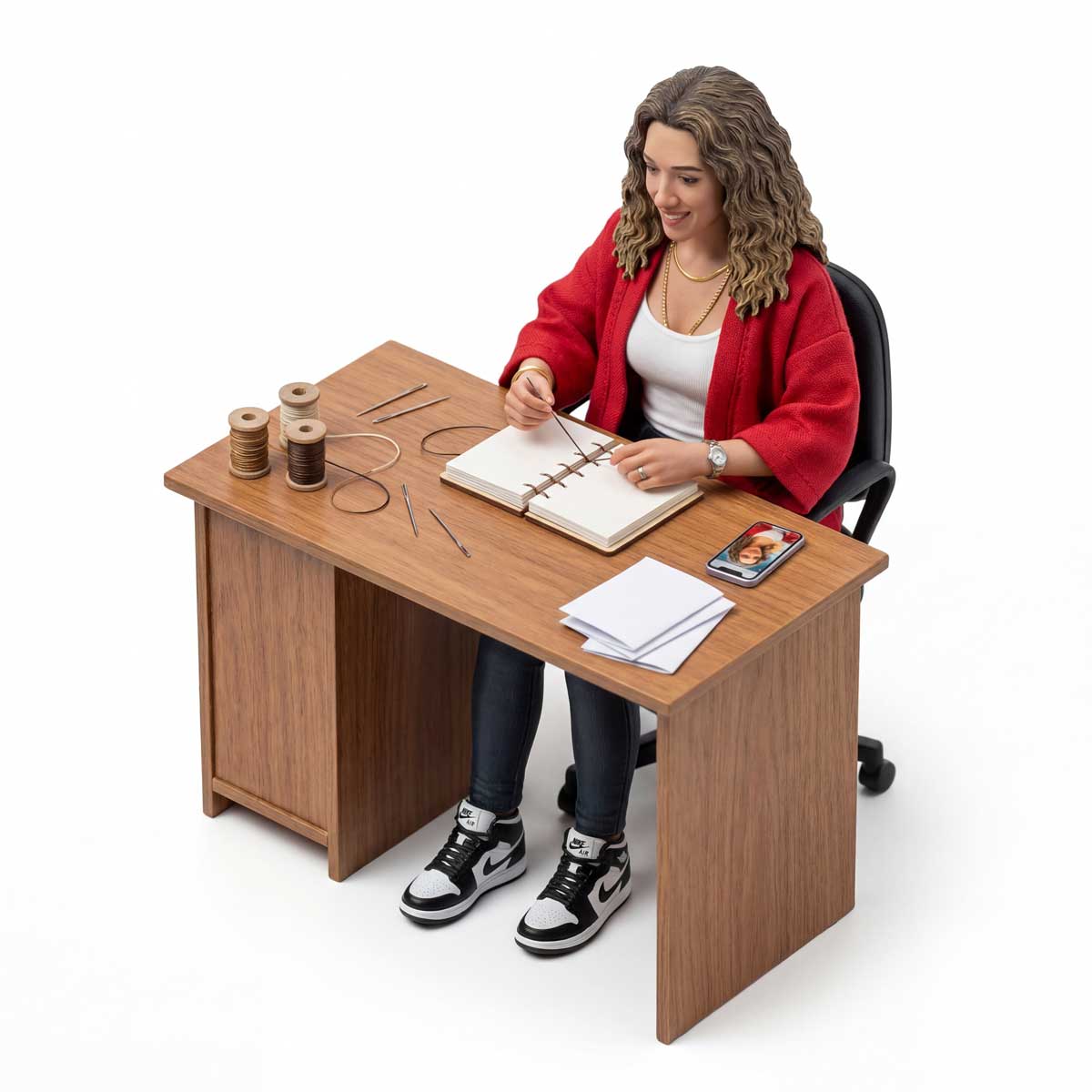 Koptik Dikiş Tekniği - 3D Animasyon