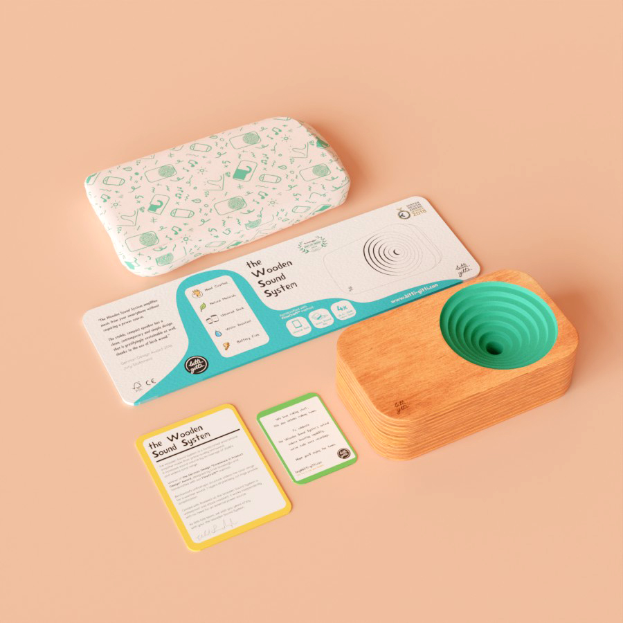 Orjinal Ahşap Ses Sistemi - Boyalı ve Vernikli 2