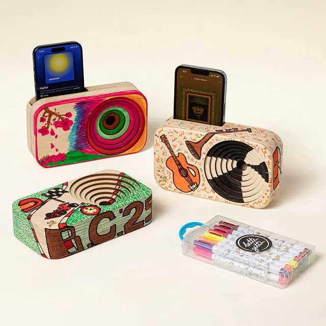 Kişiselleştirmeye Hazır Ahşap Ses Sistemi 3