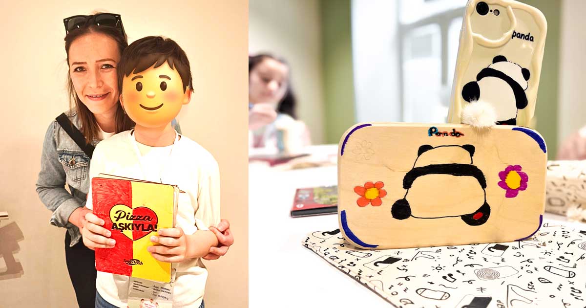 Defter ve koptik cilt detayı